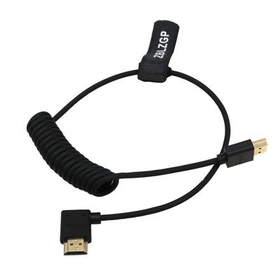 ZBLZGP HDMI-Kabel 4K 120Hz 8K 60Hz High Speed 48Gbps HDR Videokabel Geflochtenes Kabel für Blackmagic BMPCC 4K 6K DJI Ronin RS2 Gimbal Stabilisator Projektor