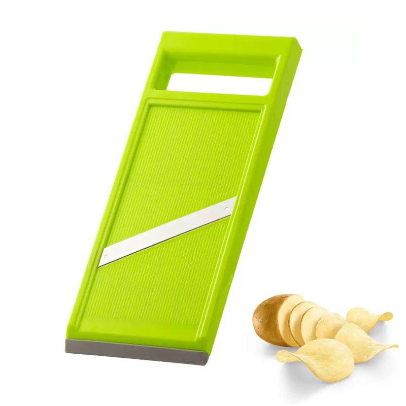 Multifunctional Handheld Vegetable Cutter & Grater for Radishes, Potatoes, and Cucumbers.