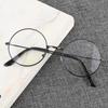 Retro Unisex Round Lightweight Anti-Blue Light Glasses