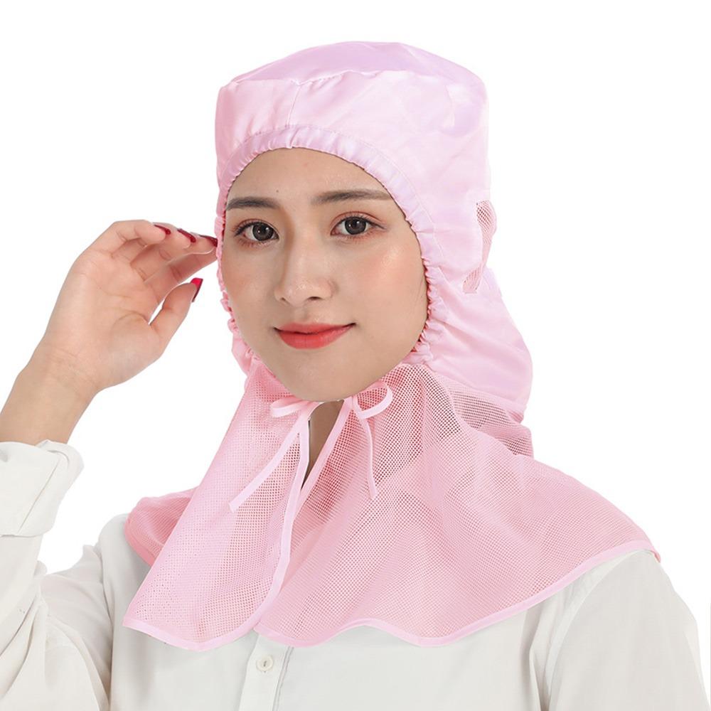 Prodyšný prachotěsný šátek klobouk chránič krku pracovní klobouk nová pracovní čepice potravinářská továrna