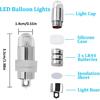 Yizhet 30-Pack LED Lights, Mini Battery Powered LED Party Lights for Paper Lanterns Floral Decoration Indoor Outdoor Patio Wreath Garden Wedding