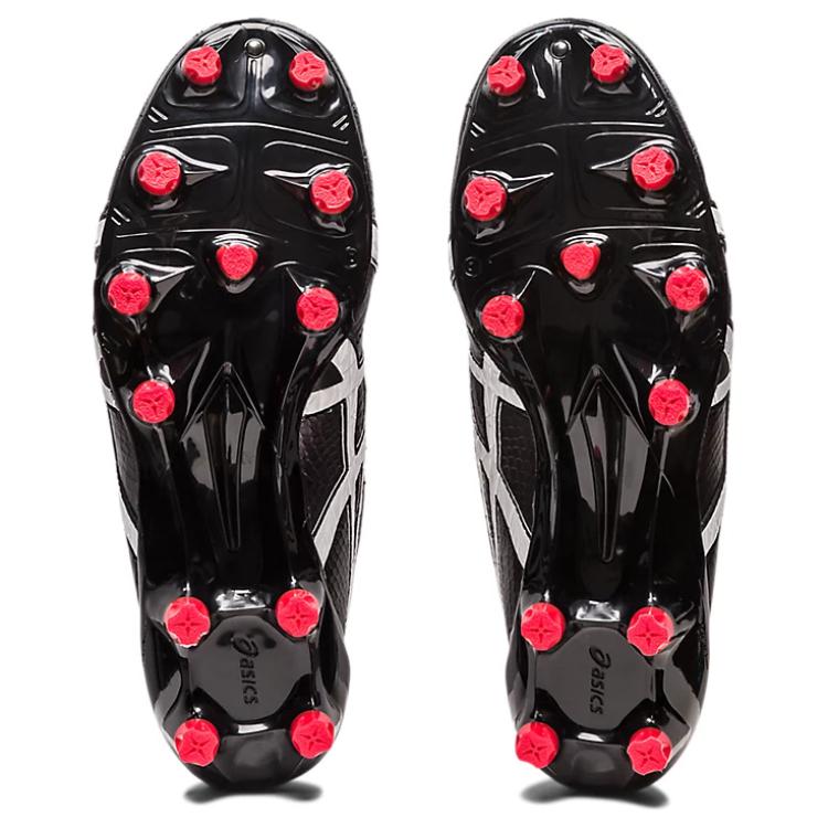 Asics Lethal Testimonial 4 IT Άνετα Αθλητικά Παπούτσια Ποδοσφαίρου Ανδρικά Παπούτσια Ποδοσφαίρου Μαύρο 1101A053-001