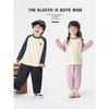 European Style Boys' Long-Sleeve T-Shirt with Color-Blocked Raglan Sleeves, Base Shirt, 2026 Spring and Autumn New Children's Clothing, Toddler Top