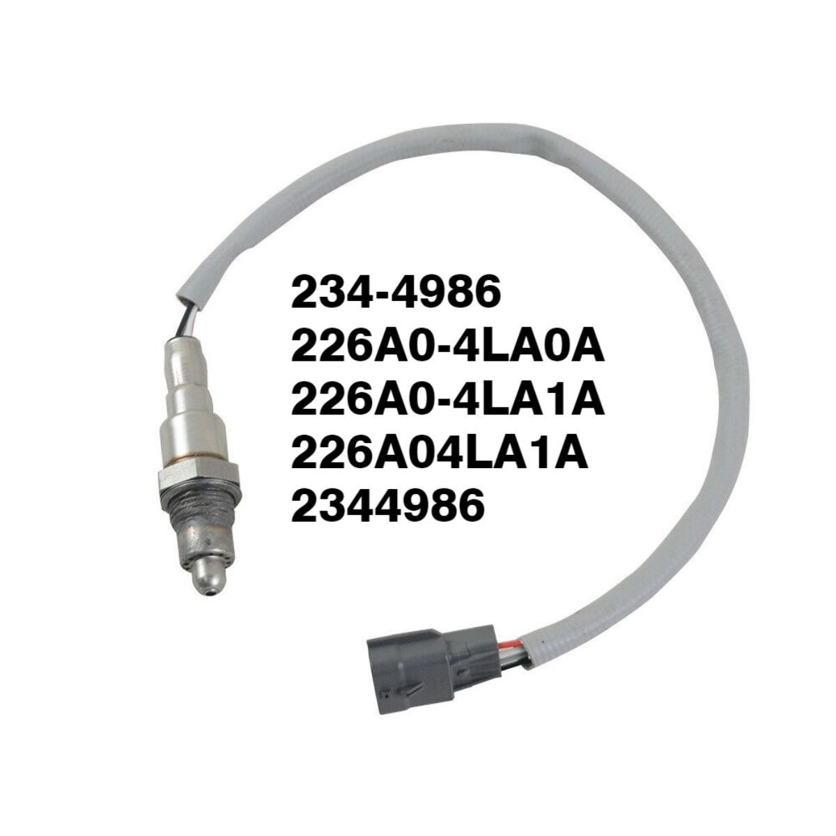 

Подходит для кислородного датчика Nissan 234-4986, 226a0-4la0a, 226a0-4la1a, 226a04la1a, 2344986