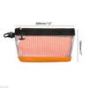 Transparent PVC Waterproof Storage Bag with Zipper Anti-static Hardware Tool Pouch Portable Parts Packaging for Electrician