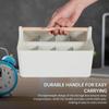 Plastic Desk Storage Organizer Detachable Storage Box Desk Stationery Box  Makeup