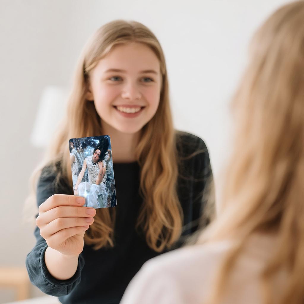 Fotos bekannter Männer-Gruppen-Stars, Sammel-Minikarten, Sammelobjekt, Geschenke für Stars