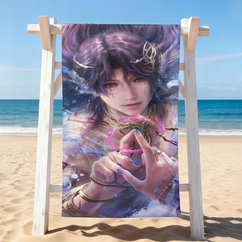 Game Love and Deepspace Rafayel Towel Drying Bath Towel Applicable To Light Swimming Camping Yoga Beach Out