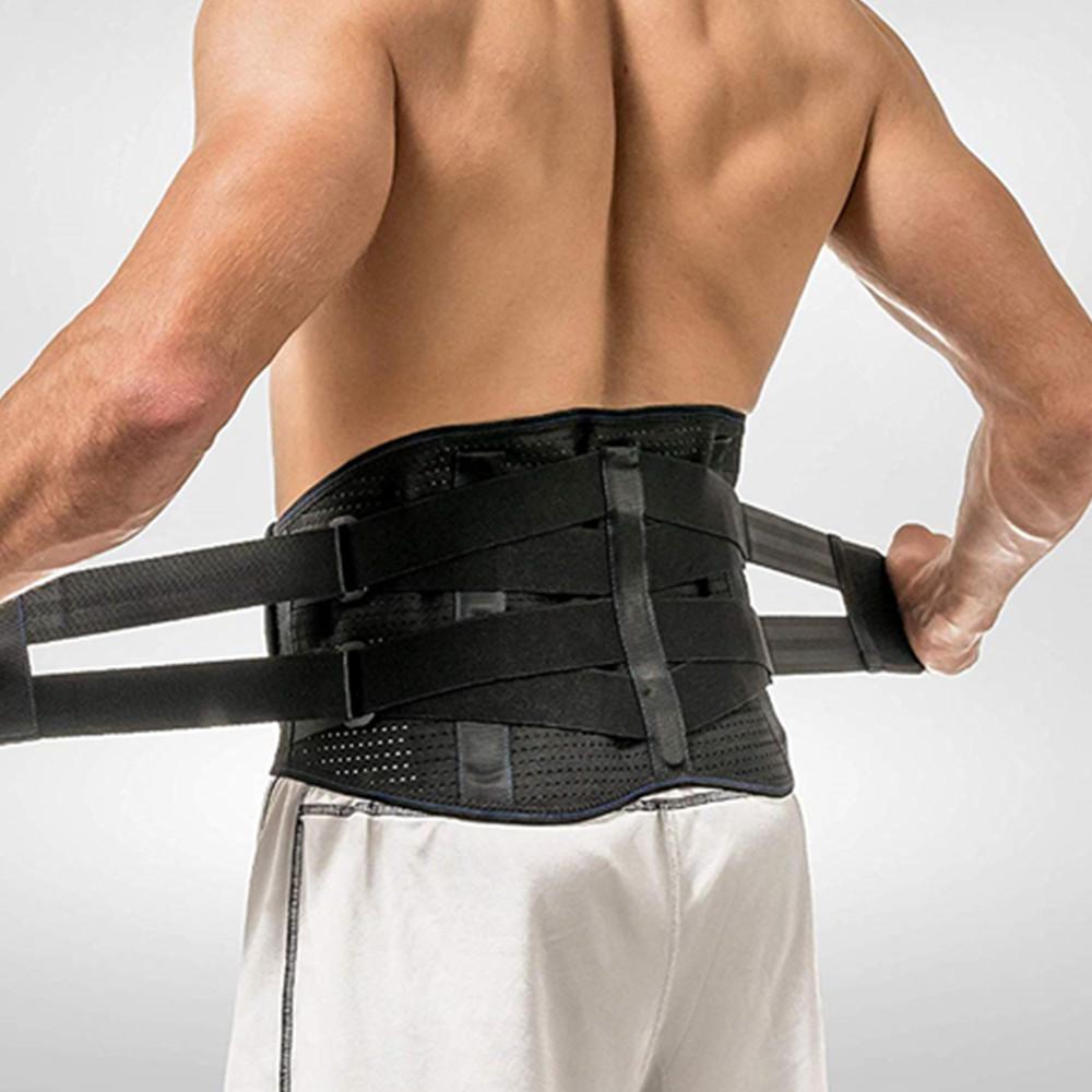 Lower Lumbar Support Brace Back Support Belt for Back Pain Relief S чёрный