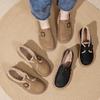 Autumn and Winter Footwear Plus Size Thick Soled Shoes Plus Velvet Warm Women's Shoes and Cotton Shoes