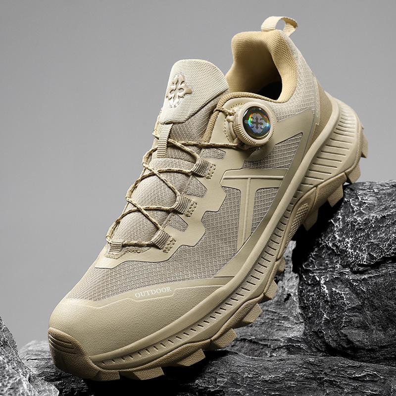 Classic mesh men's shoes, new spring, autumn and summer men's hiking sports shoes, casual, lightweight and breathable laces