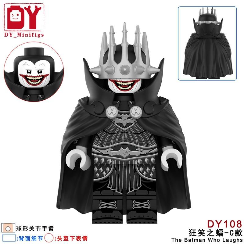 Foreign trade goods Super British series Laughing Batman miniature model small particles assembled building block toy bag