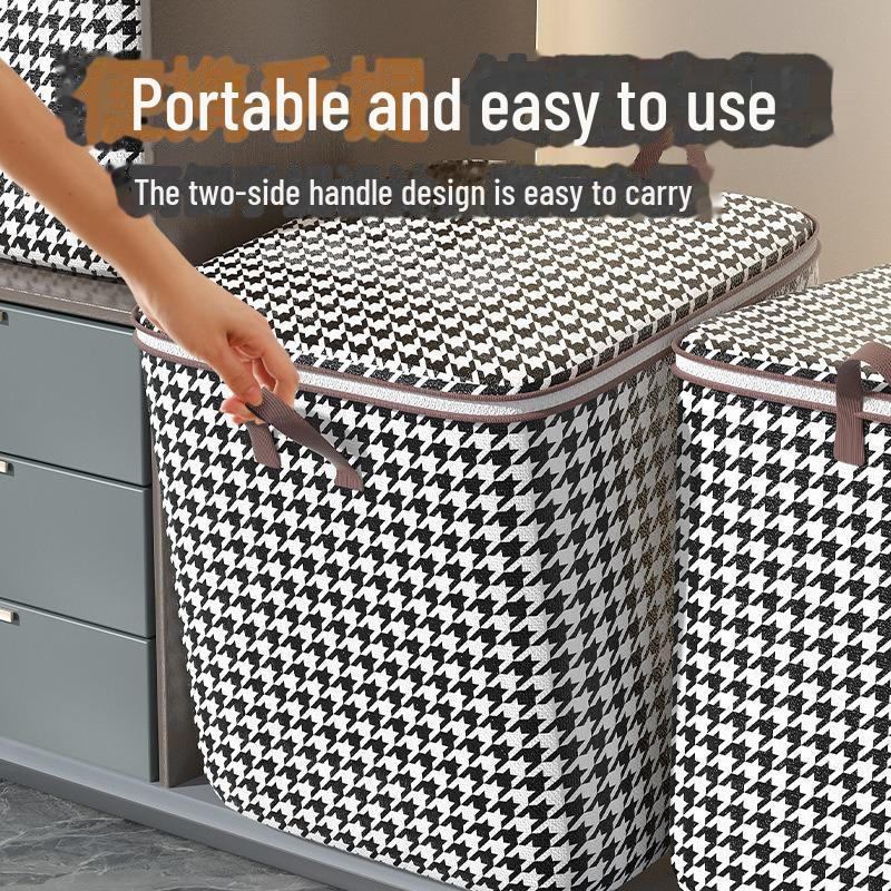 Extra Large Waterproof Cotton Storage Bag for Clothes and Quilts