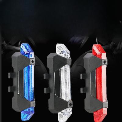 Bicycle Taillights USB Charging Warning Lights Flashing At Night, LED Taillights for Mountain Bikes, Cycling Lights, Bicycle Equipment