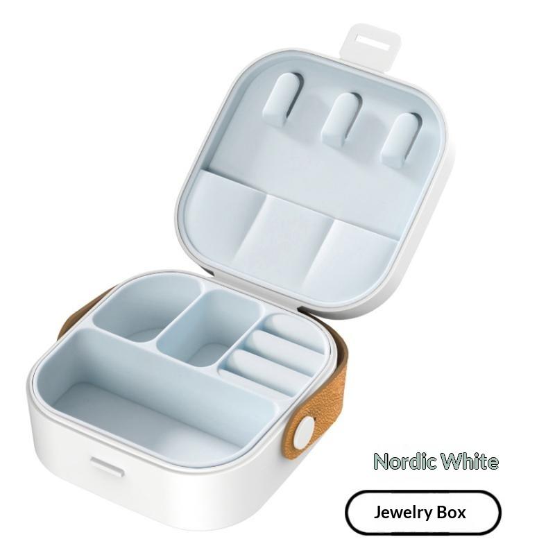 Portable Mini Storage Box With Leak Proof Design Comfortable Handle For Travel Work Daily Use Multiple Bright Colors Available