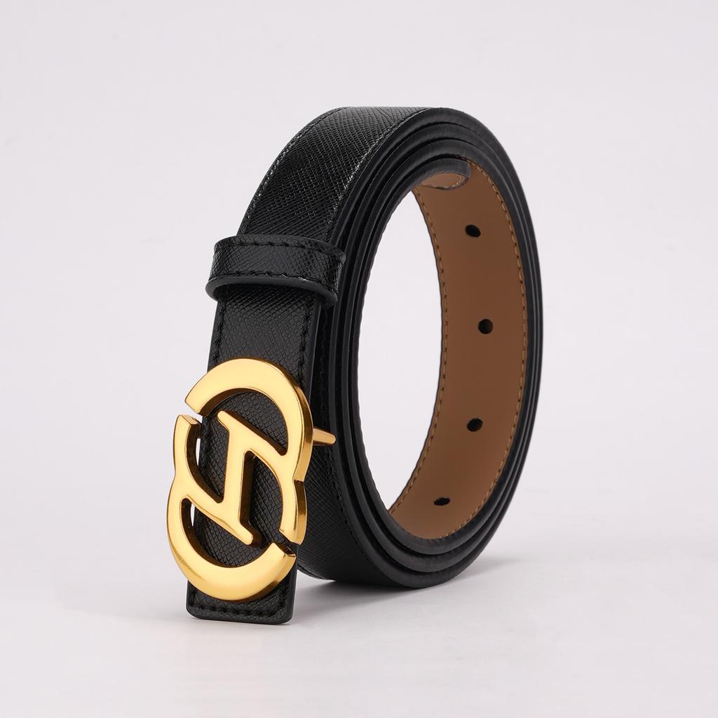 Women's Letter Belt Simple and Versatile Fashion Belt Decoration Korean Version Jeans Belt