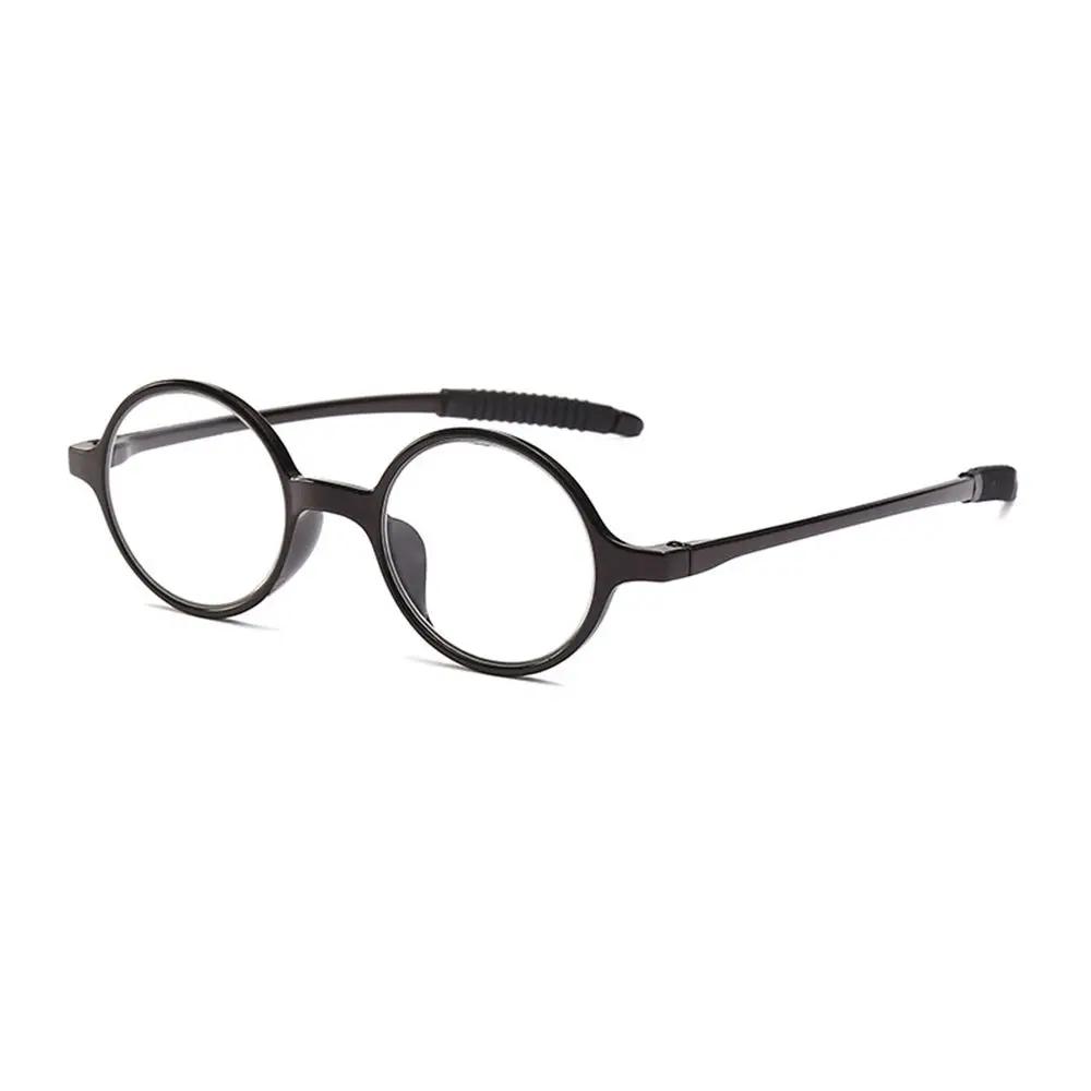 Retro Round Reading Glasses Women Men Fashion Clear Lens Presbyopia Eyeglasses Ultralight Magnifying Eyewear  +1.0 +4.0