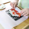 1Pieces Silicone Hand Roll Sushi Rolling Curtain Bamboo Imitation Japanese Sushi Rolling Tool Easy To Clean Outdoor Tableware
