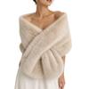 Women's Warm Shawl Cape Scarf Wrap Cozy Winter Layering Outerwear Accessory