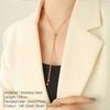 Necklace Titanium Steel No Fading Fashion Temperament Wild Ins Snake Chain Women's Simple Stainless Steel Long Sweater Chain