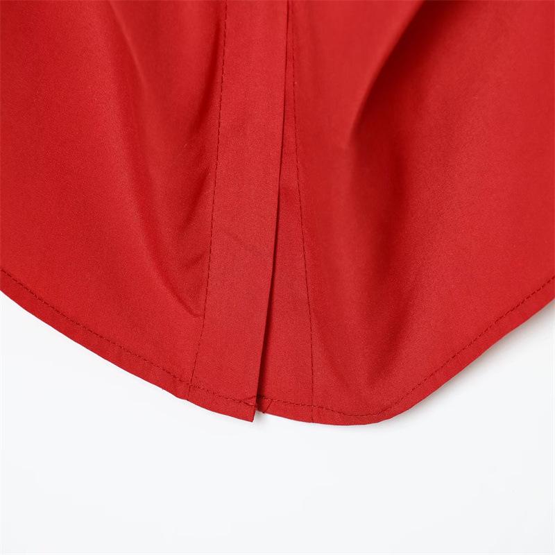 2025 Winter New European & American Style Women's Striped Batwing Sleeve Shirt