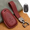 Genuine Leather Key Case Cover Suitable for Chevrolet Tracker Buckle Malibu XL Explorer Volando Pioneer Key Fob Protector