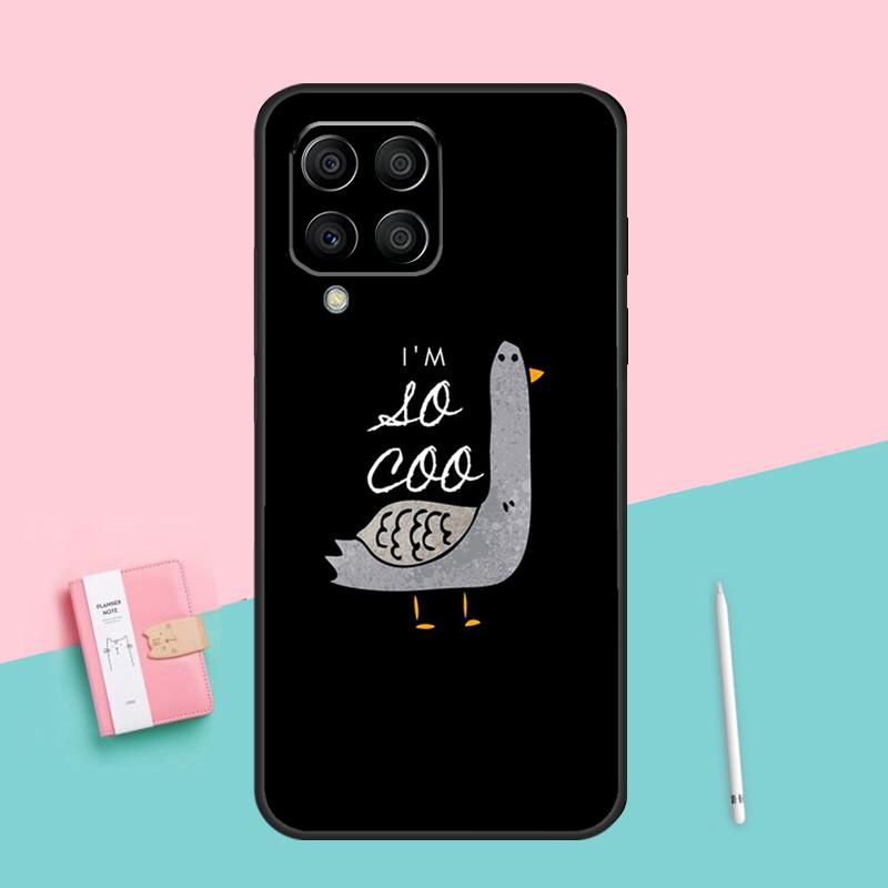 Pigeons Doves Bird Birds Flock Animal Phone Case For Samsung Galaxy M53 M33 M23 M13 M12 M22 M32 M52 M20 M14 M54 M11 M21 M31 M51