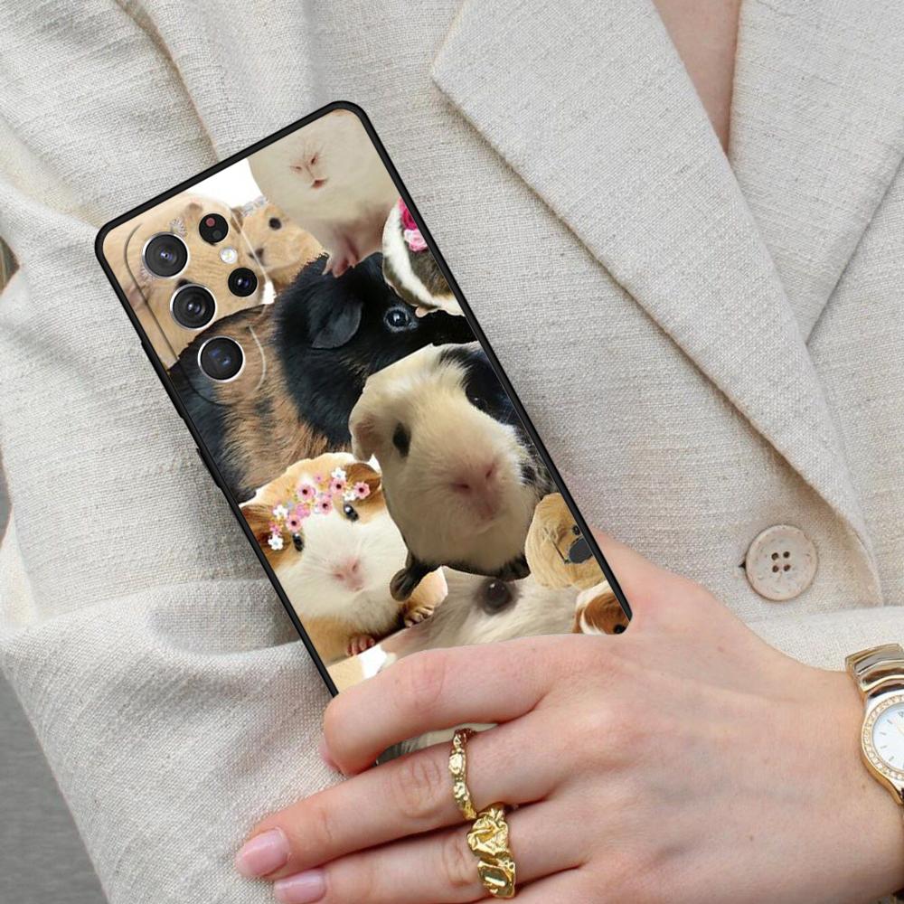 Hamster Guinea Pig Cell Phone Case for Samsung Galaxy S26 Ultra S25 S24 S23 S22 S21 S20 Note10 Cover