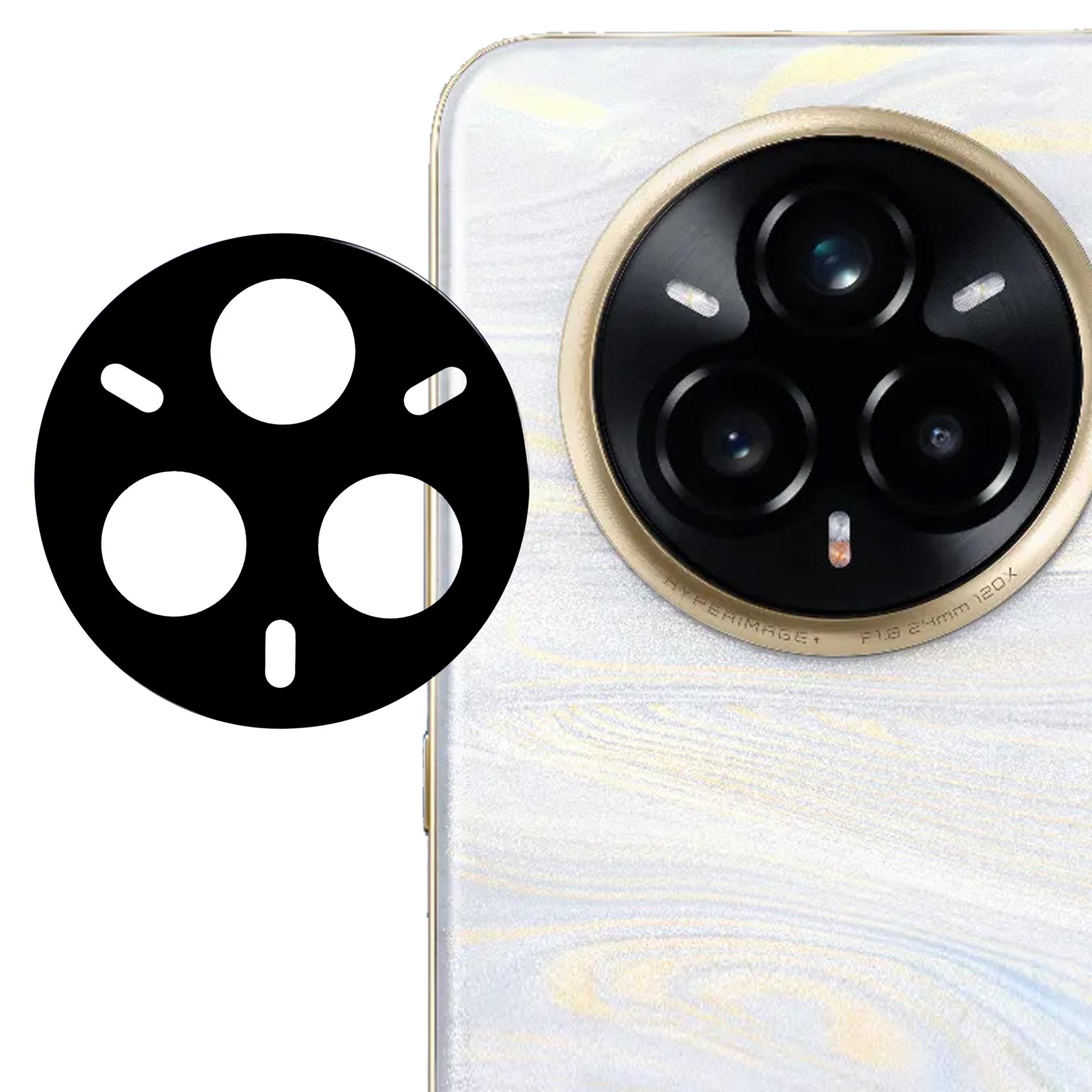 

For Realme 14 Pro 5G Tempered Glass Lens Protector Black Silk Printing Camera Lens Film Type A