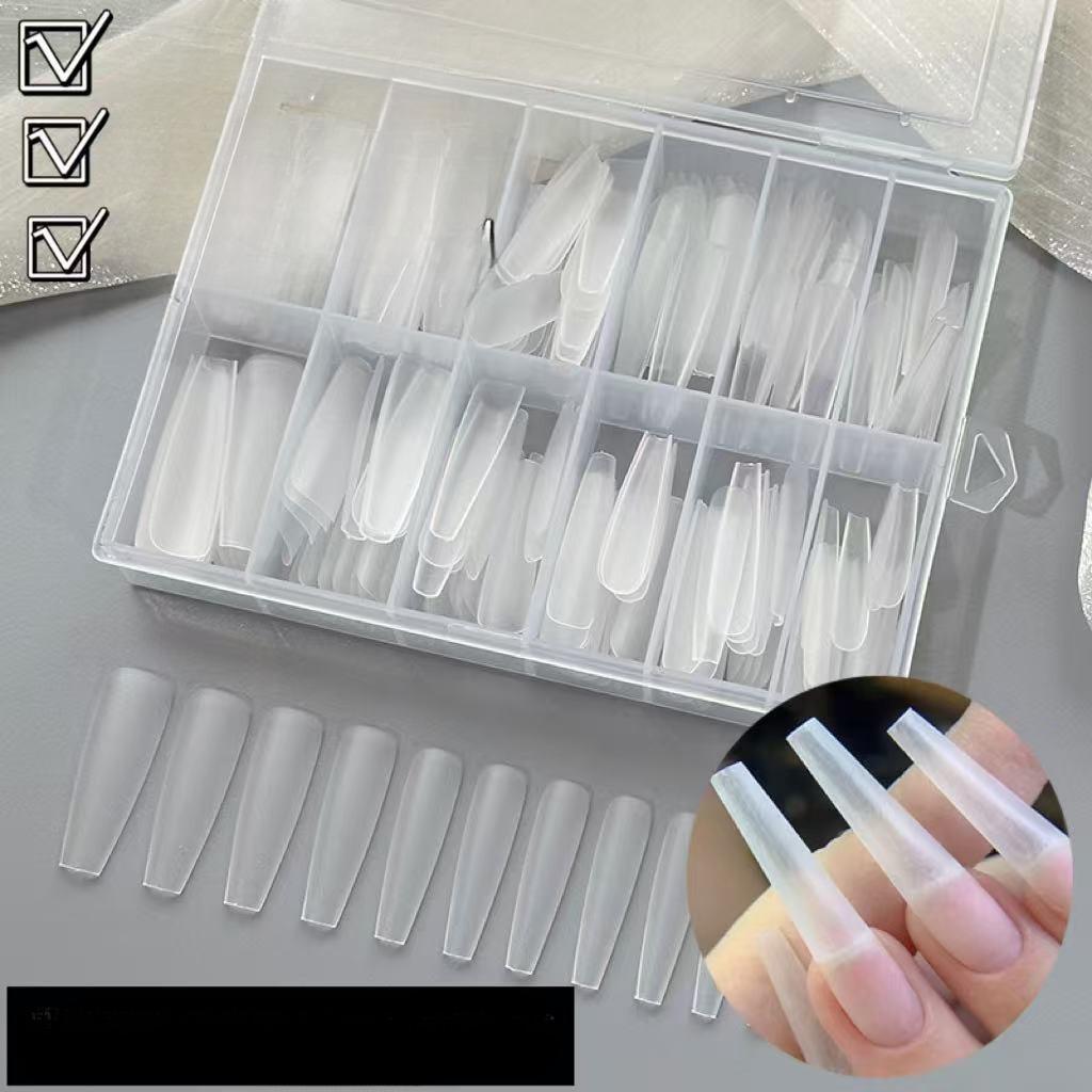 240Pcs/setNail Nail Tablets New Version of Hard Rubber Thin Dog Nail Patches Full Sticker High and Half Patch Super Slim Nail Patches