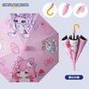 New creative vinyl three-fold umbrella umbrella 8-bone children's umbrella waterproof cover umbrella plus