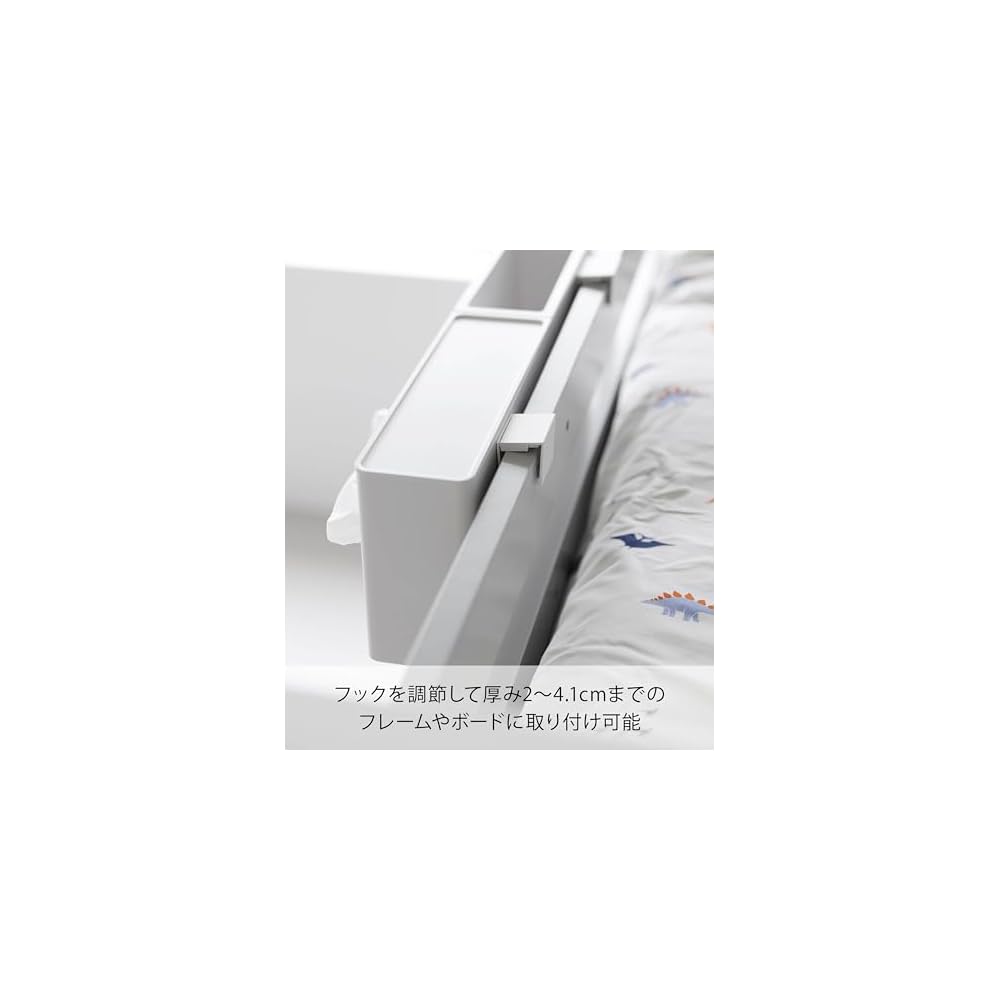 Yamazaki Industries Yamazaki Hanging Tissue Case Dustbin White W446×D76×H143cm (Hook not included)