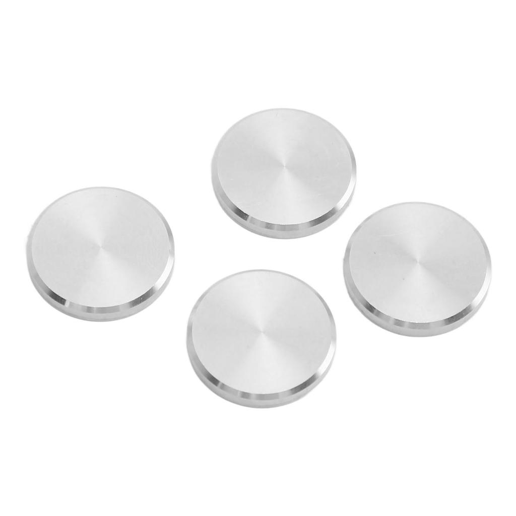 4Pcs Metal Opener Knob Cover Aluminum Alloy Front Knob Cover for REVOX A77 A76 A78 A50 MK I MK II