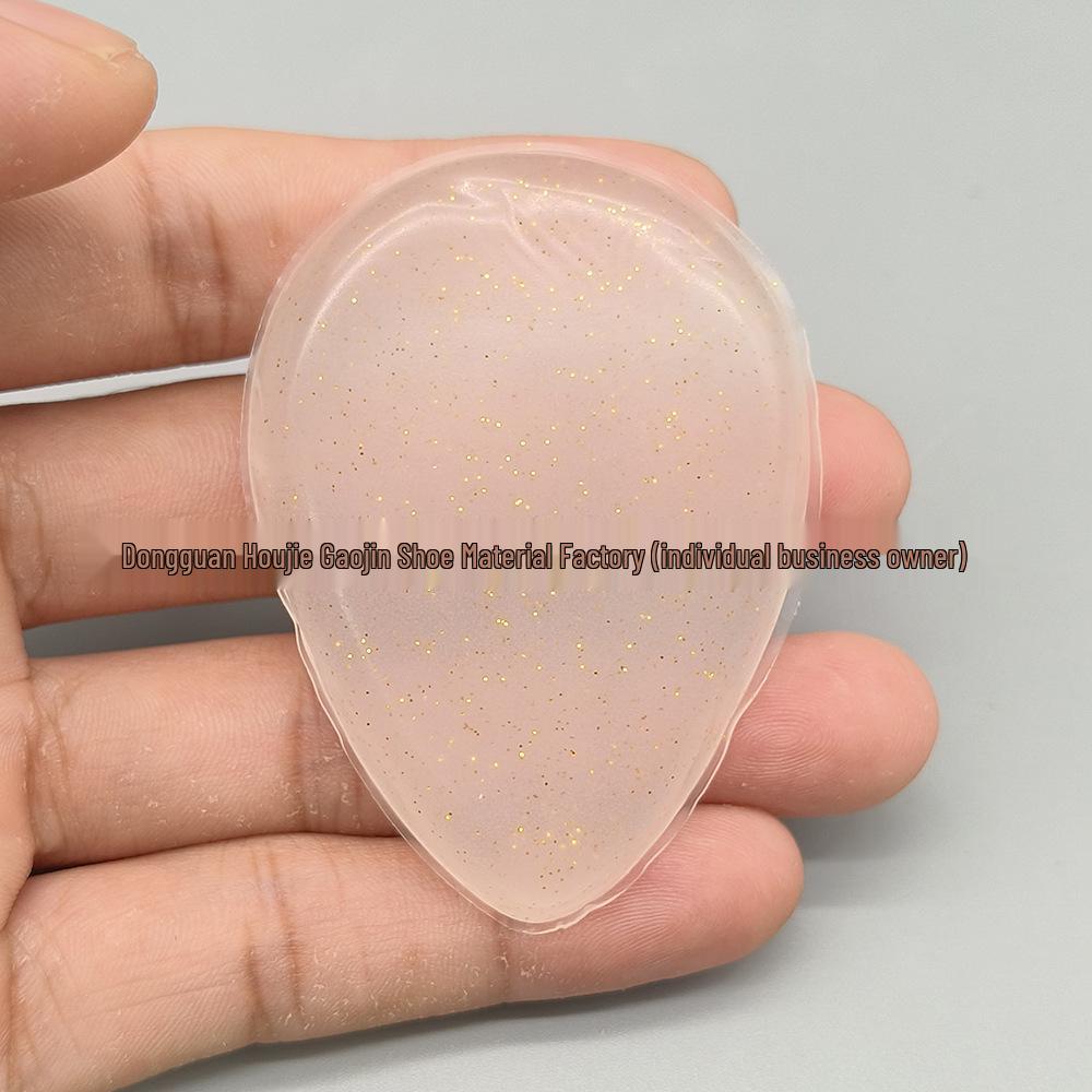 Silicone Transparent Jelly Makeup Puff, Easy Application, Non-Absorbent, Super Soft, Q-Elastic Cushion for Wet Use