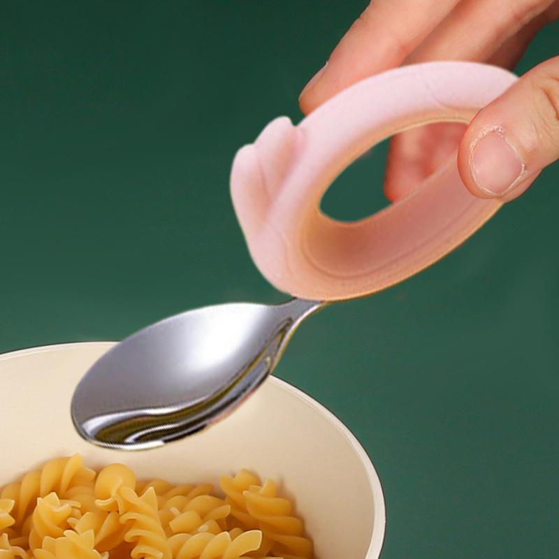 

Baby Eating Tableware Set Children Utensil 316 Stainless Steel Toddler Dinnerware Cutlery Cartoon Infant Food Feeding Spoon Fork синій