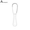 1PC Hqd Tongue Cleaner Scraper Oral Health Care Tongue Stains Fresh Tongue Tool Breath For Adul S4Z8