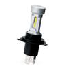 PIAA LEH170 LED Car Light 12V Hi Vehicle Inspection Pack of 2 Headlight/Fog Bulbs, 6600K, Controller-less, 18/18W, 3800/Lo 3000lm, H4, 3-Year