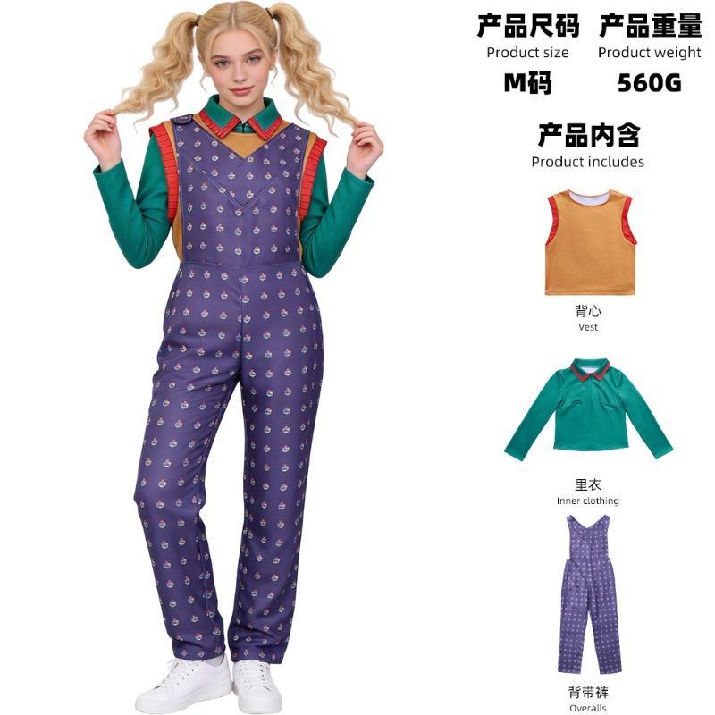 Halloween ice cream clerk eleven cosplay stage costumes cosplay cannibal flower weird