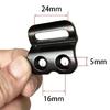 Metal Road Bike Front Mount Part, Fixing Plate with Countersunk Openings for Repair, Maintenance Tasks, Service Use, and Daily Work