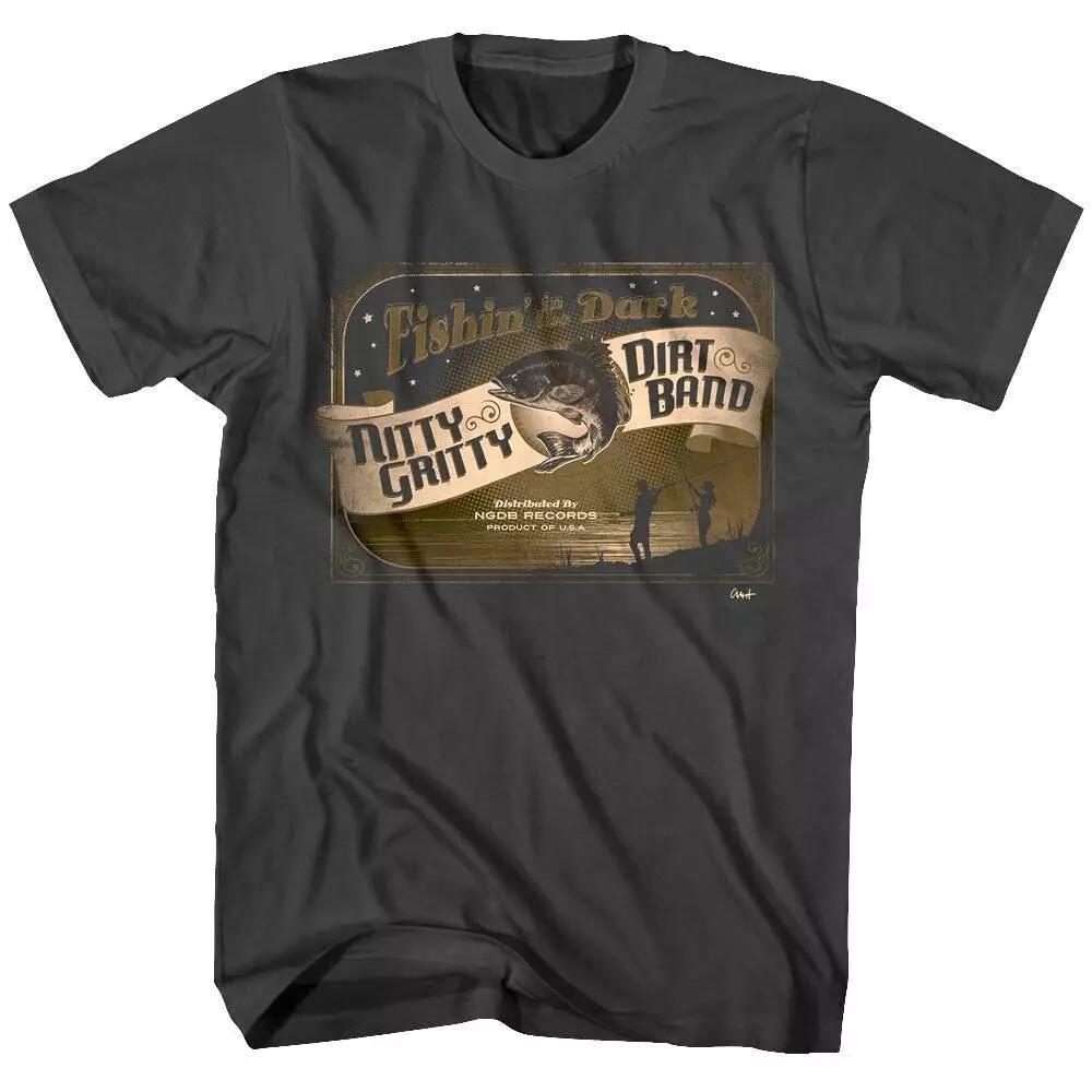 Nitty Gritty Dirt Band Fishin in the Dark Heather Men s T Shirt M