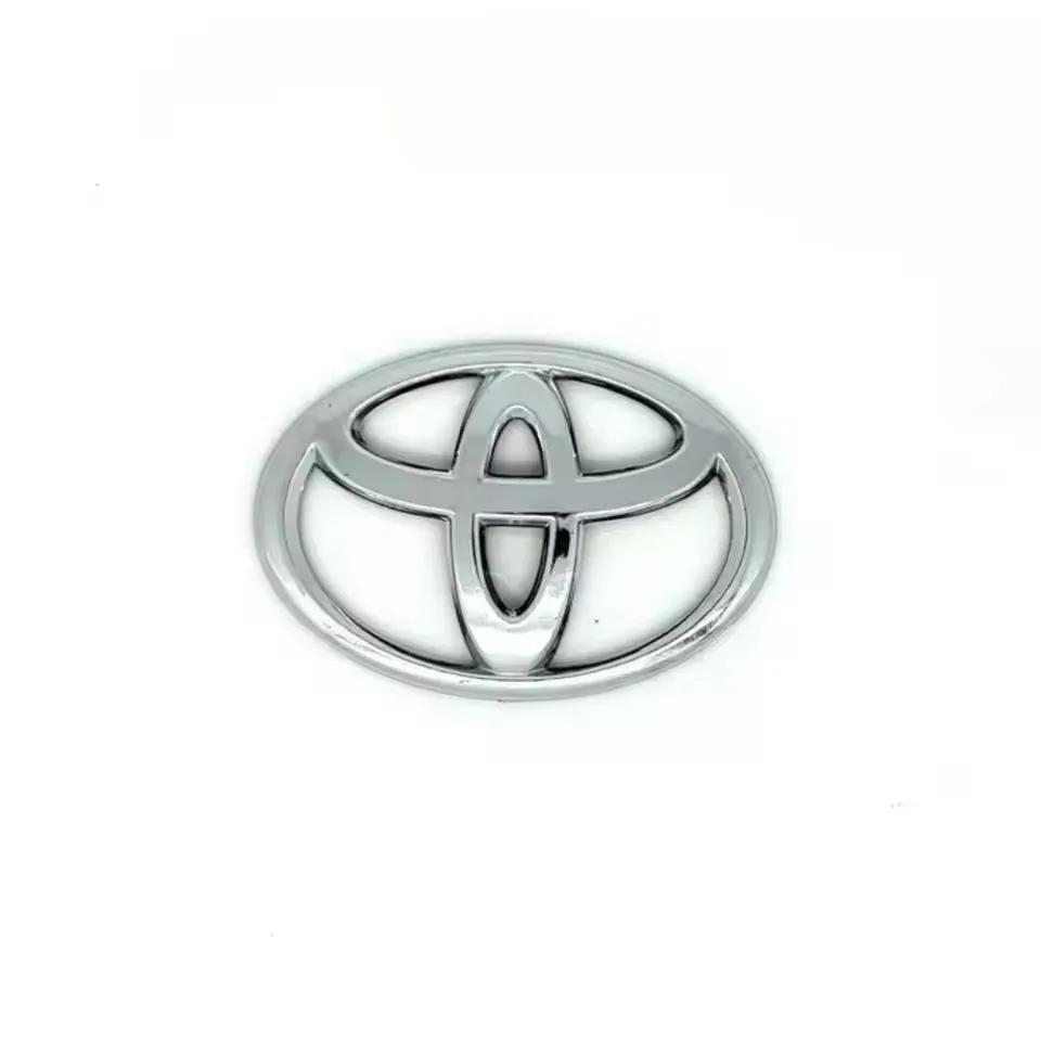 

1PCS ABS Toyota Logo Car Emblem Steering Wheel Sticker For Toyota Hilux Prius Avensis Auris Verso Corolla Camry Auto Accessories