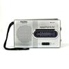 BC-R21 Bærbar AM FM-radiomottakerspiller Innebygd høyttaler med standard 3,5 mm hodetelefoner Håndholdte Lette Ultra Tynn