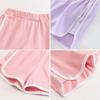 Costum cu bretele de vară pentru fete Pantaloni scurți cu mânecă scurtă Vestă subțire pentru copii Îmbrăcăminte pentru copii Comerț cu ridicata în două piese Set de pantaloni scurți cu bretele