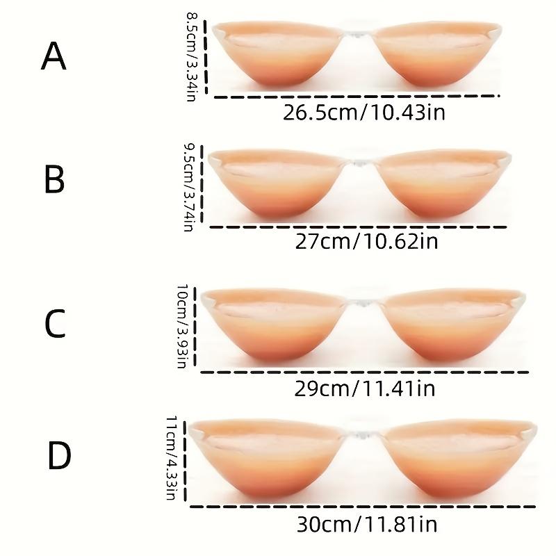 

1 пара силіконового набору бюстгальтерів, невидимий бюстгальтер без бретелей для весілля, дихаючі водонепроникні накладки на соски, жіночі подушечки для догляду за грудьми 80A хакі