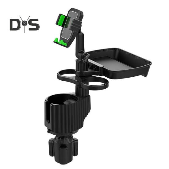 

Автомобильный поворотный лоток из АБС-пластика, хороший несущий практичный автомобильный подстаканник, поворотный лоток, контейнер для хранения зелёный