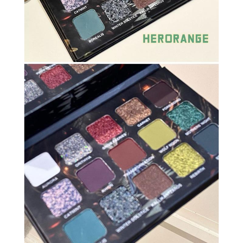 Fifteen Colors Matte Shimmer Fine Glitter Neutral Tone Eyeshadow Makeup Palette