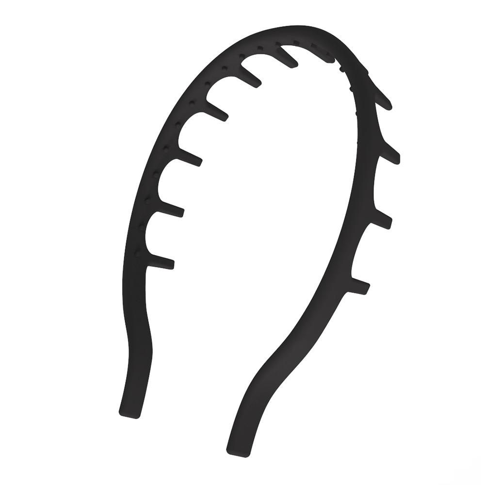 Universal Size Silicone Headband Flexible Zig Zag Headband  All Ages & Activities