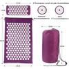 Acupressure Mat, Acupuncture Mat, Acupressure Mat for Relief of Neck and Back Pain, Acupressure Mat with Muscle Relaxation and Stress Relief