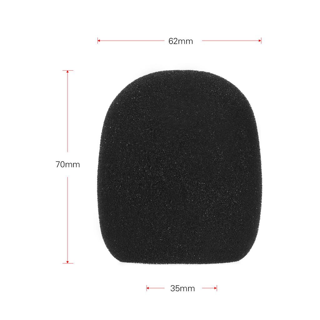 5pcs Handheld Microphone Windscreens Mic Foam Covers Compatible with Standard Ball type Microphones for KTV Karaoke DJ