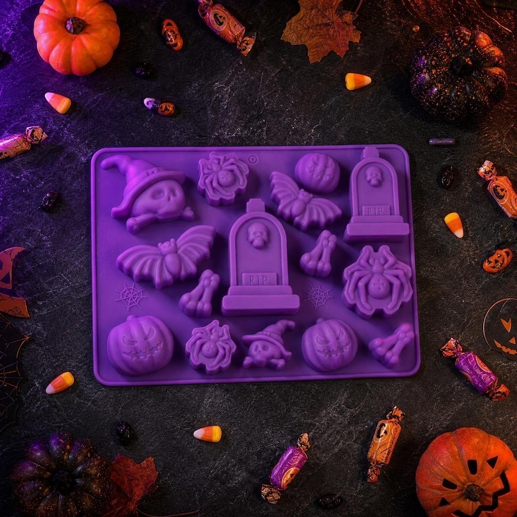 Halloween Silicone - Food Grade Silicone for Chocolate, , Candy, Baking